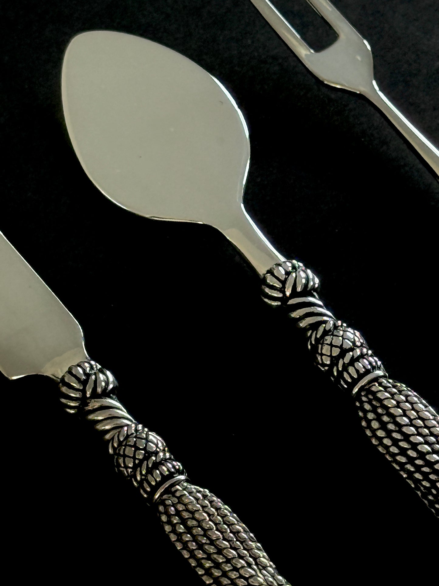 1980s Silver Plated Hors d’Oeuvre Utensils (3 piece)