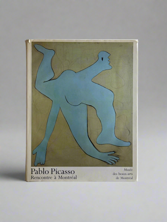 PICASSO, Meeting in Montreal, Hardcover art book, 1985
