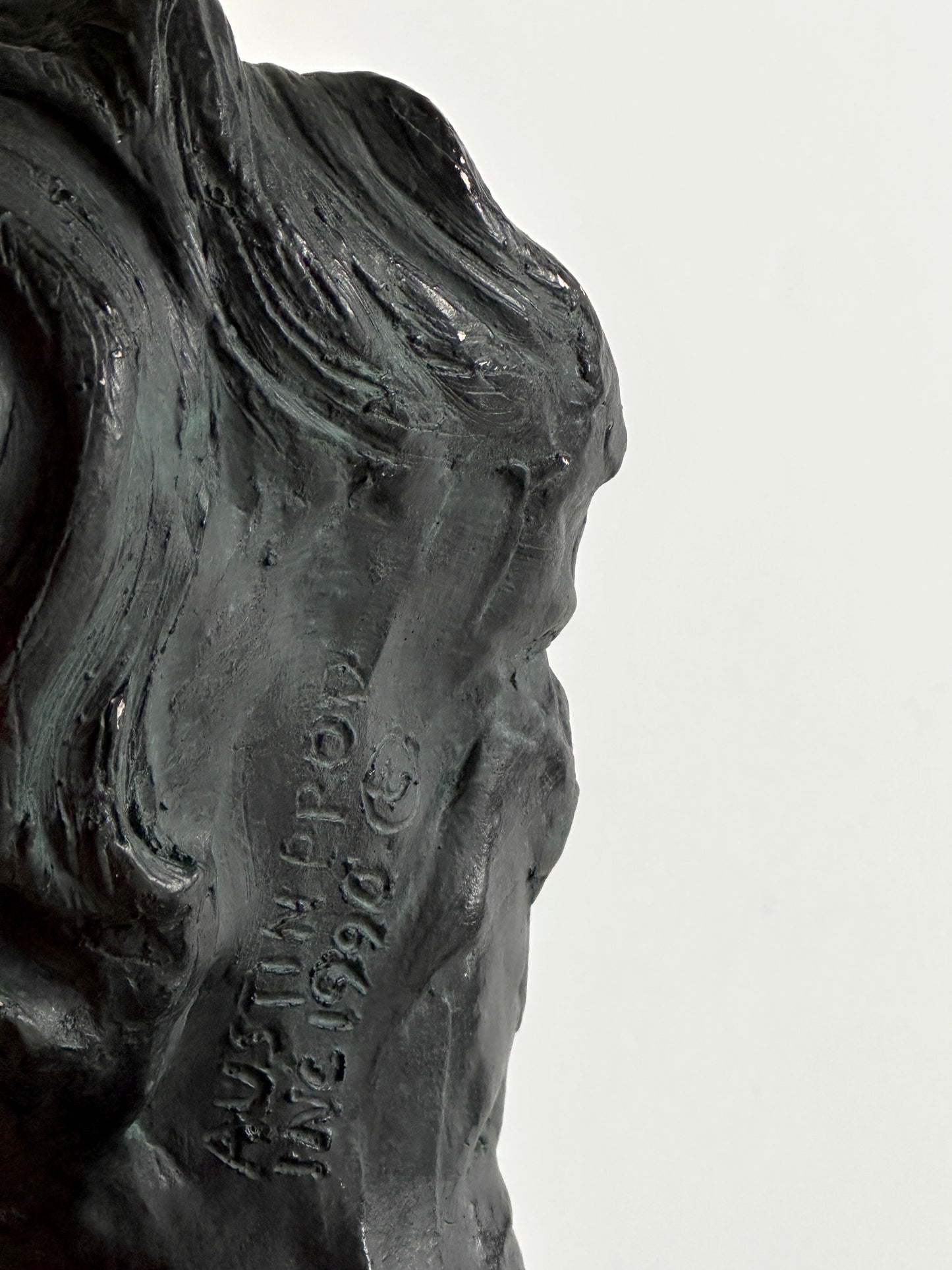 Austin Productions Bust Sculpture 1990