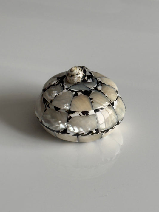 Mother-of-Pearl Seashell Jewelry Box