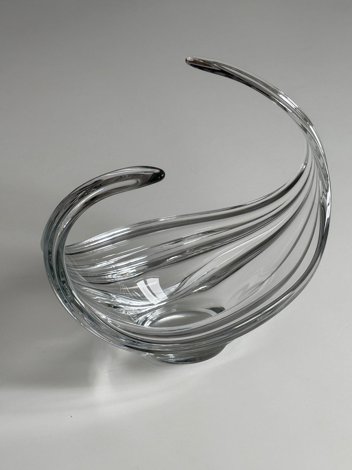 1960s Vannes-le-Châtel Glass Sculptural Centerpiece - France