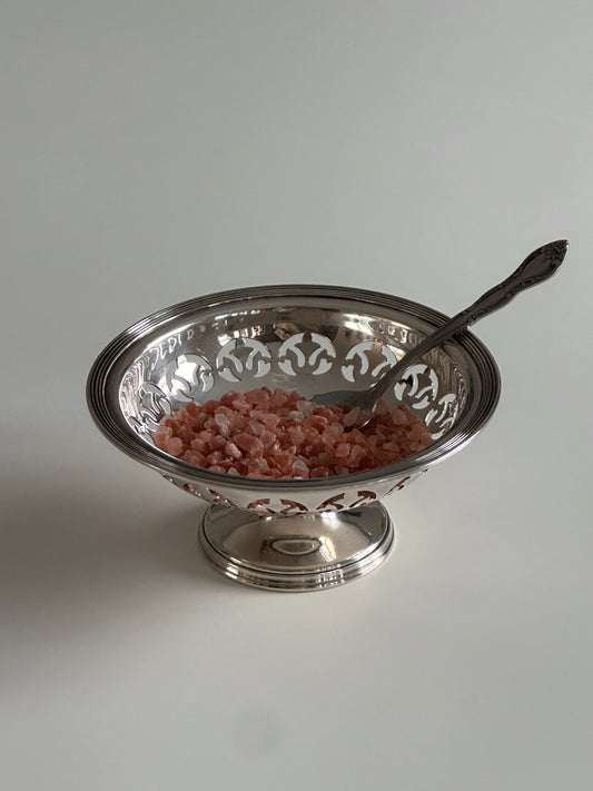 English Art Deco Silver Plate Bowl