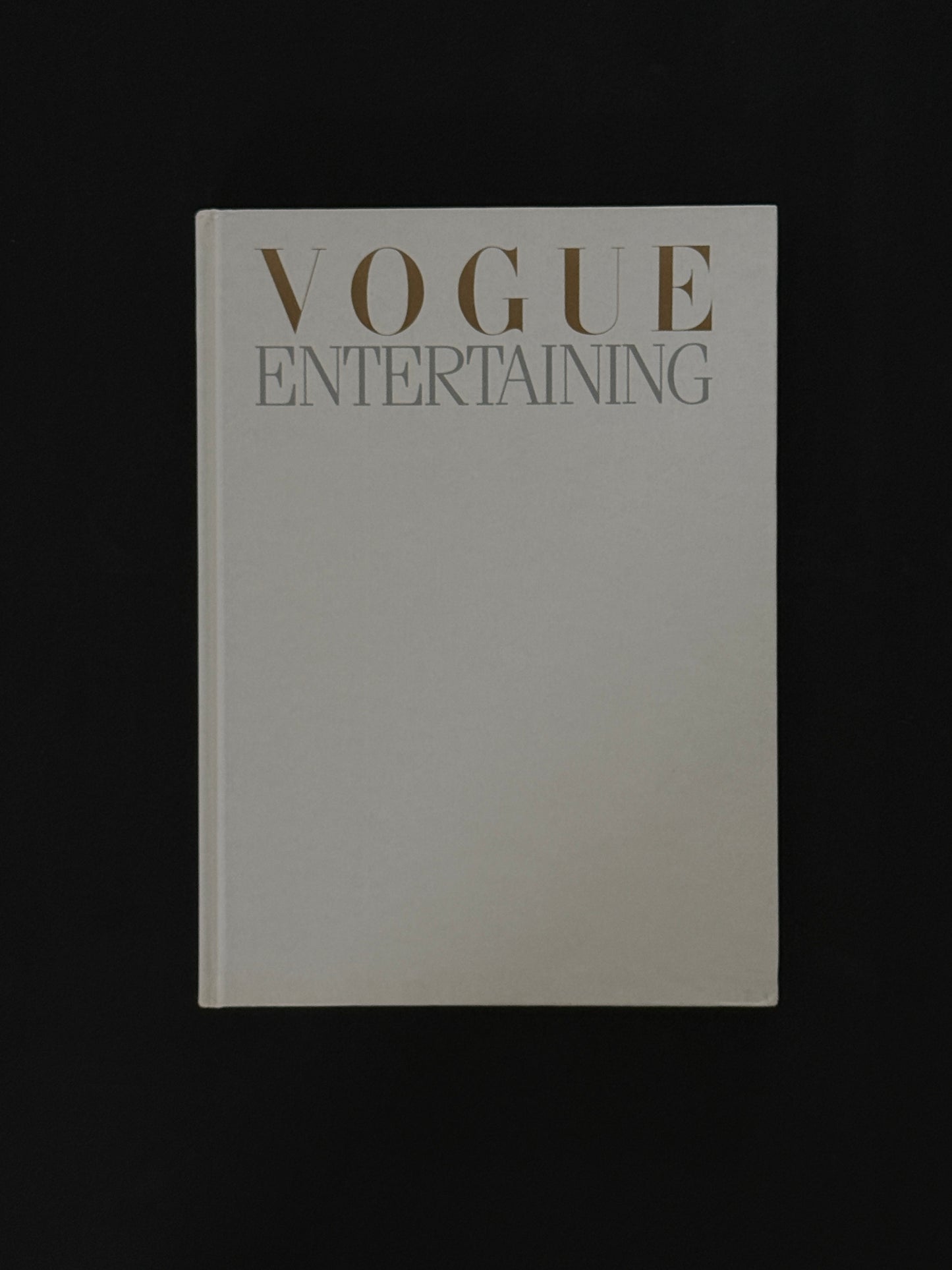 Vogue Entertaining Hardcover Book, 1986