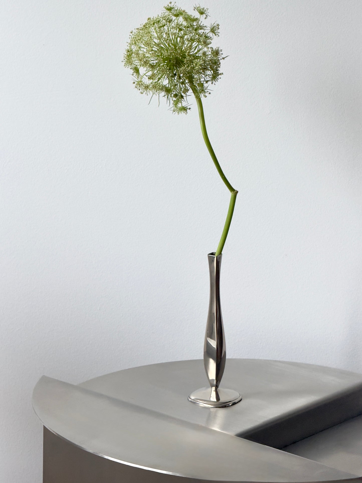 Art Deco Silver Plated Bud Vase
