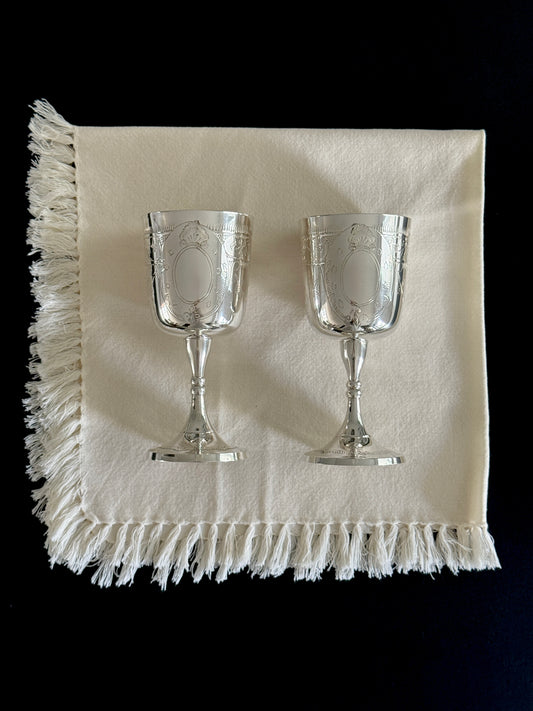 Silver Plated Goblet (set of 4)