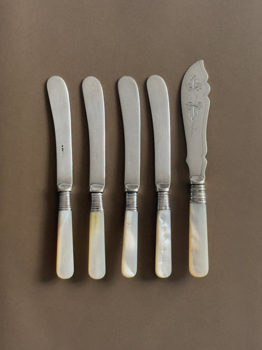 Mother of Pearl Knives - Set of 5