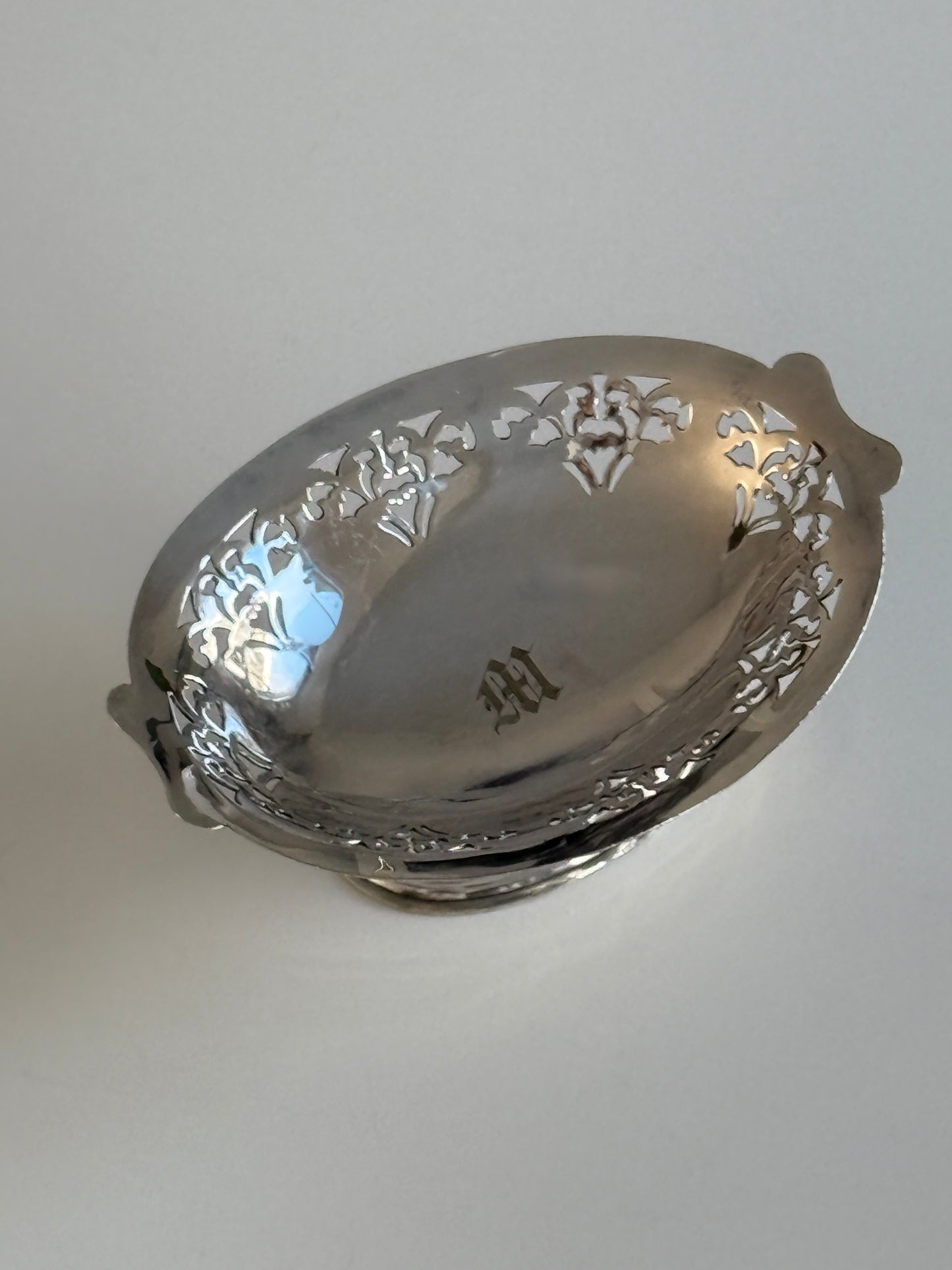 Birks Silver Plate Pedestal Bowl