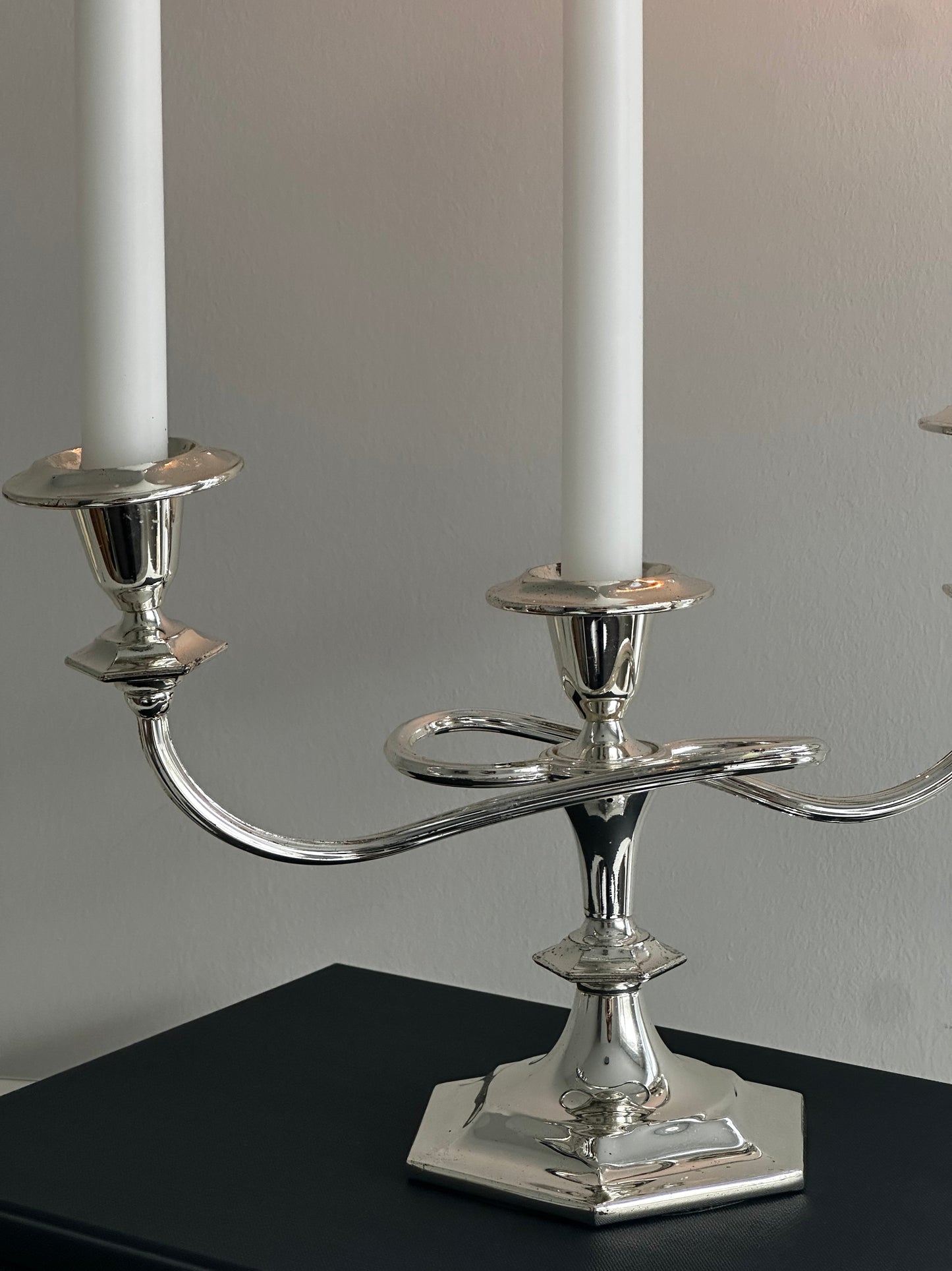 Silver Plated Candelabra
