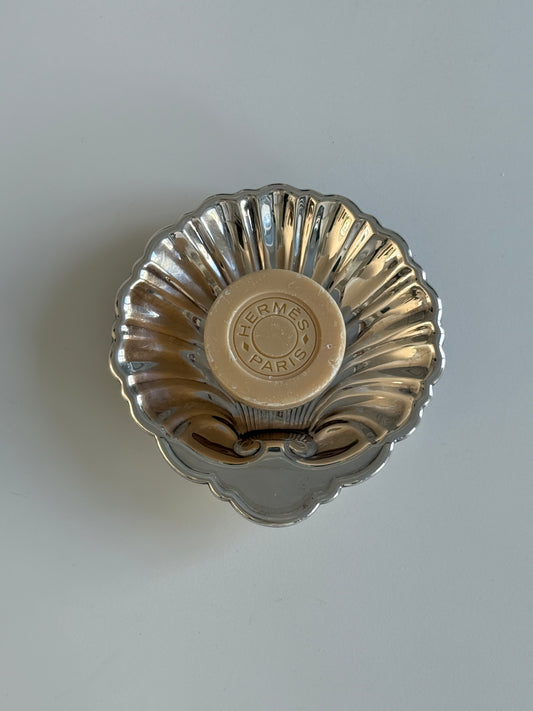 Silver Plate Shell Dish