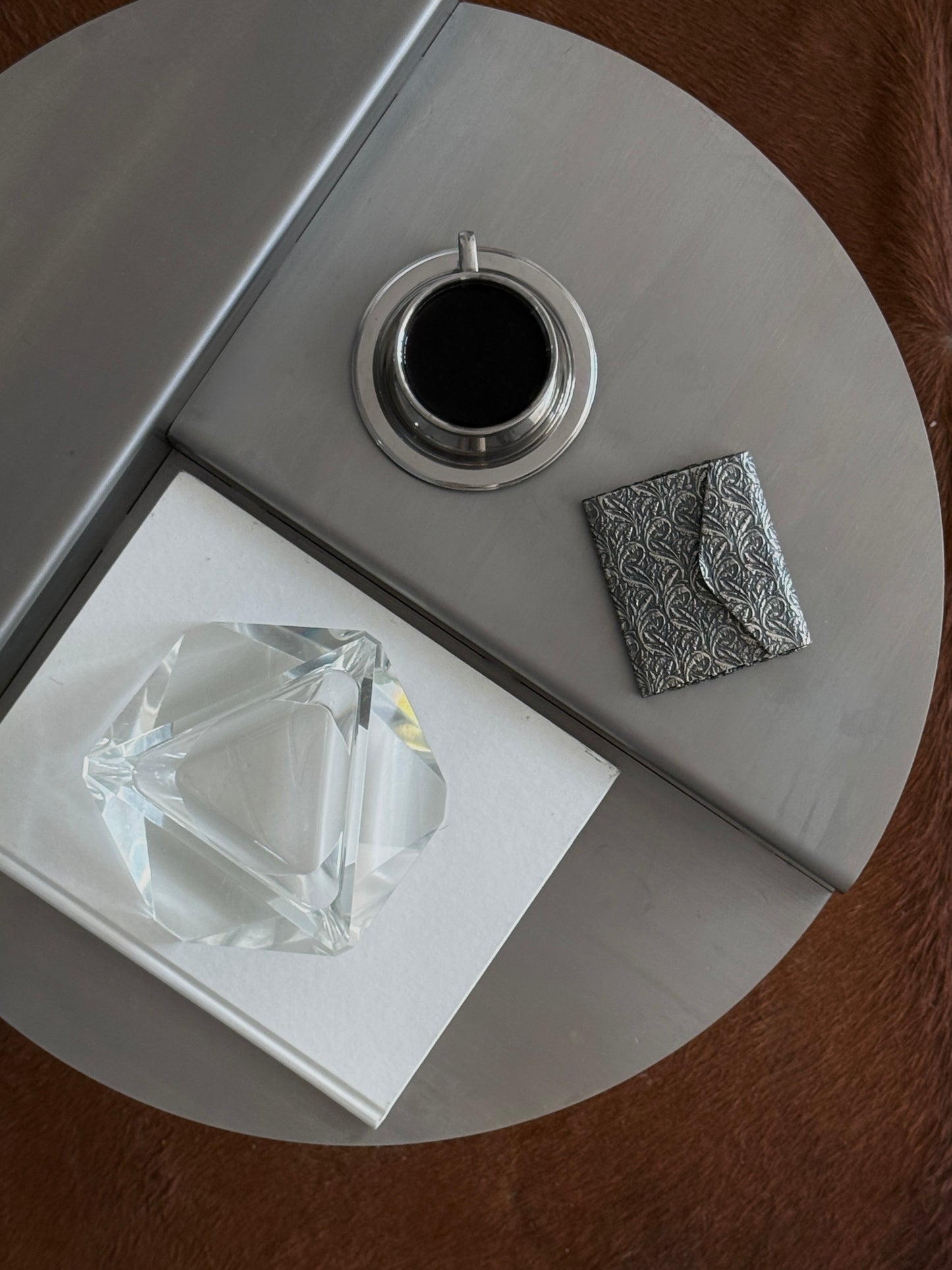 Geometric Crystal Ashtray 1960s