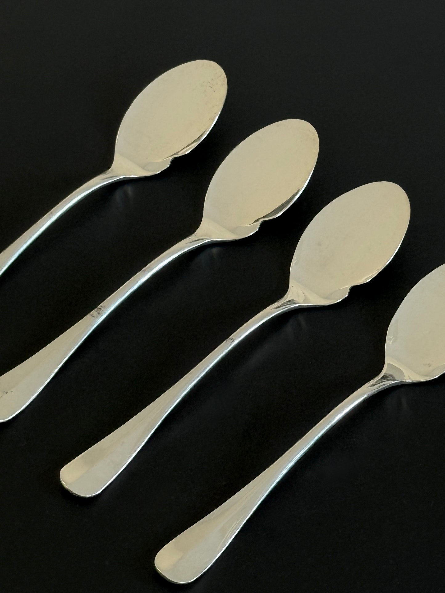 Silver Plate Jelly Spreader Spoon (set of 4)