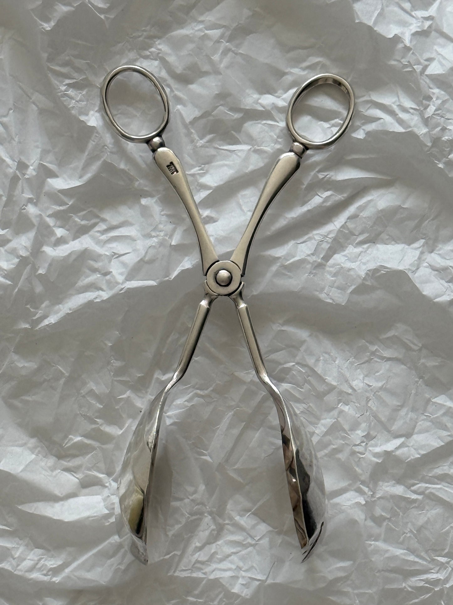BIRKS Silver Plate Salad Server Tongs