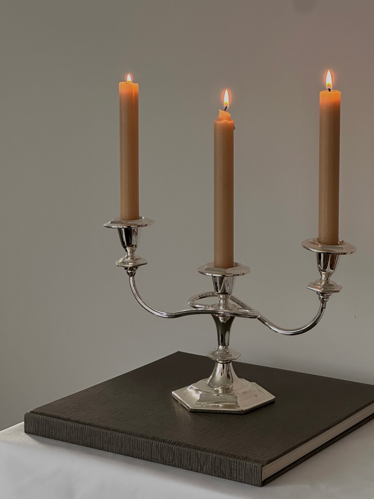 Silver Plate Candelabra