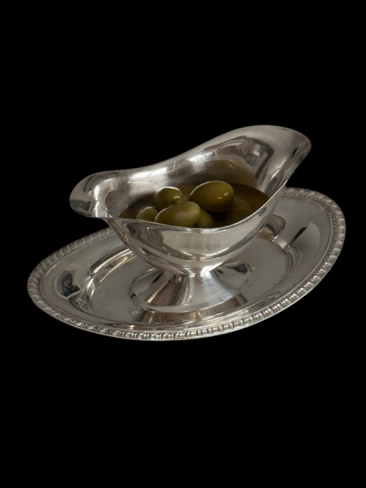 Silver Plate Saucer