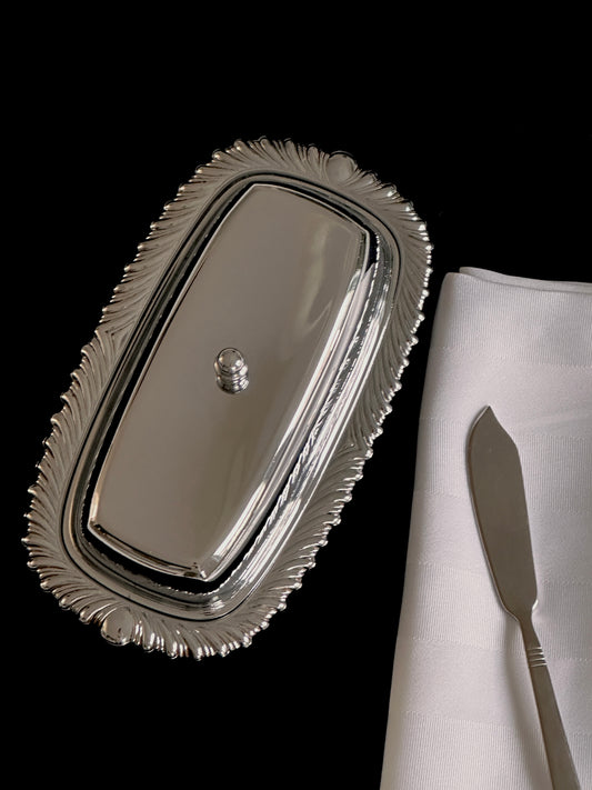 Chrome Butter Dish