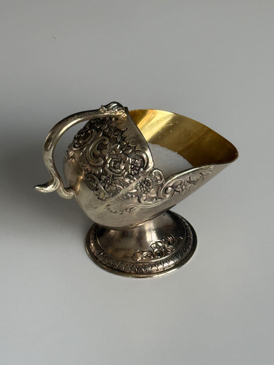 Silver Plate Sugar Scuttle