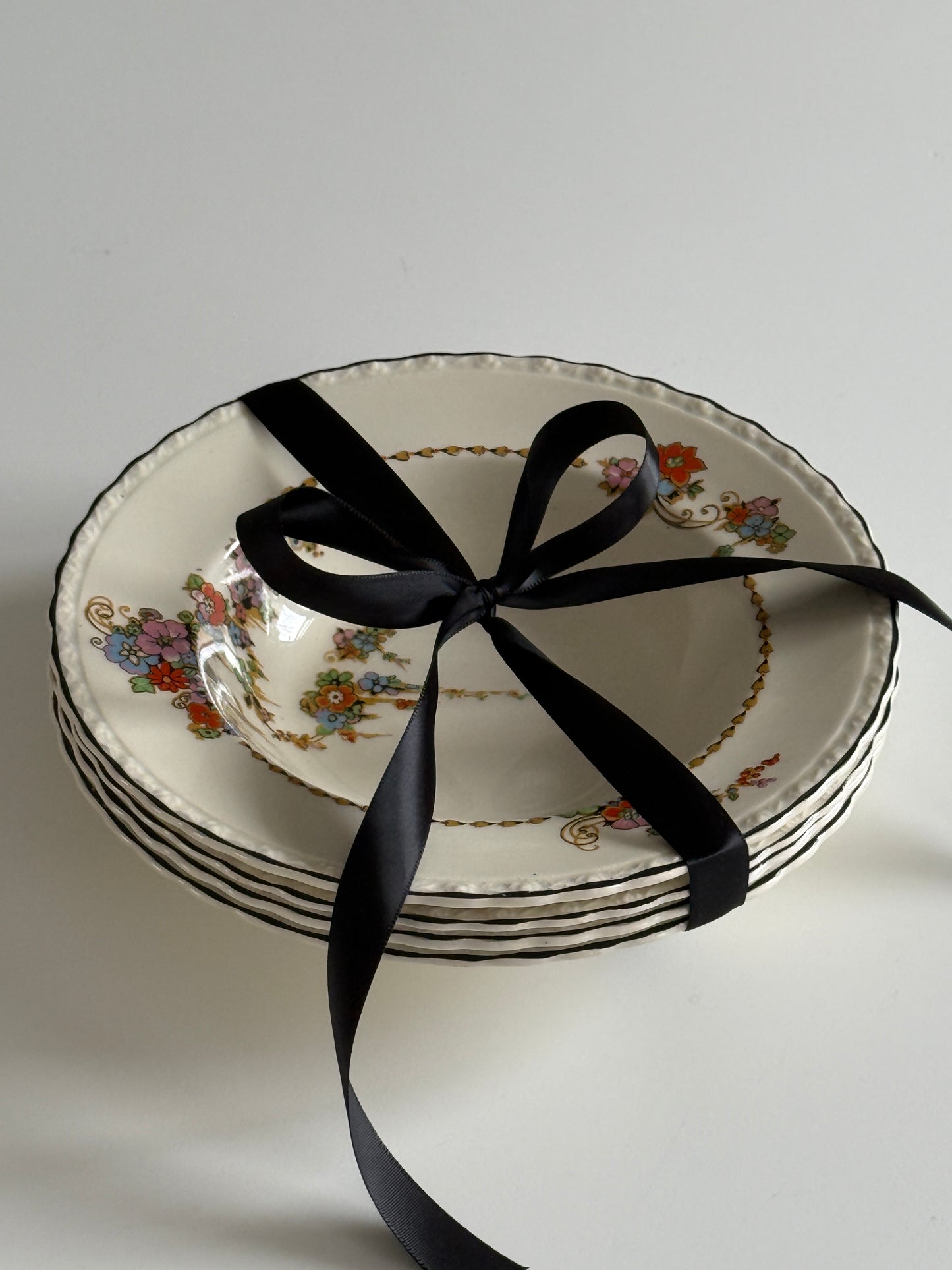 English Soup Bowl 1950s (set of 4)