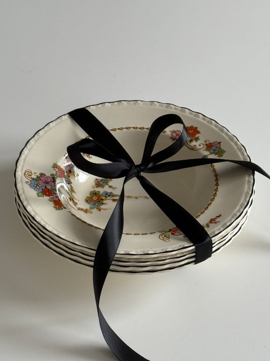 English Soup Bowl 1950s (set of 4)