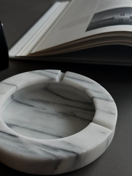 Carrara Marble Catchall